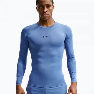 Obrázek produktu Pánské tréninkové tričko Longsleeve Nike Pro indigo storm / black Modrá