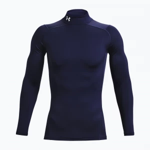 Obrázek produktu Pánské tréninkové tričko Longsleeve Under Armour Comp Mock UA Armour midnight navy / white Námořnická modř