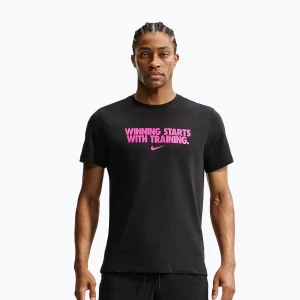 Obrázek produktu Pánské tréninkové tričko Nike Dri-Fit Winning black / hyper pink