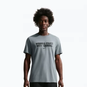 Obrázek produktu Pánské tréninkové tričko Nike Dri-Fit Winning smoke grey / black / black