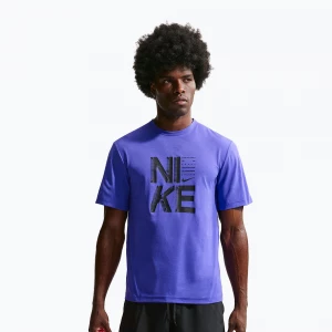 Obrázek produktu Pánské tréninkové tričko Nike Hyverse Dri-Fit Persian violet / black