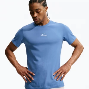 Obrázek produktu Pánské tréninkové tričko Nike Pro indigo storm / white Námořnická modř