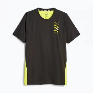 Obrázek produktu Pánské tréninkové tričko PUMA Fit Triblend Ultrabreathe puma black / yellow burst