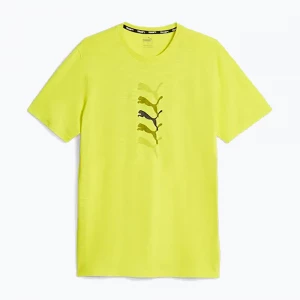 Obrázek produktu Pánské tréninkové tričko PUMA Graphic Tee Puma Fit yellow burst
