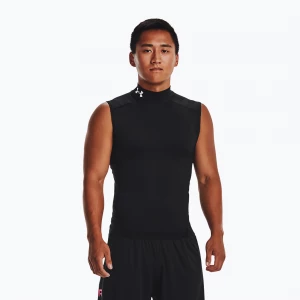 Obrázek produktu Pánské tréninkové tričko Under Armour HG Armour Comp Mock black / white