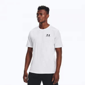 Obrázek produktu Pánské tréninkové tričko Under Armour Sportstyle Left Chest SS white / black