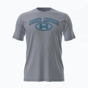 Obrázek produktu Pánské tréninkové tričko Under Armour WM Locker Tag mod gray / blue haze šedá