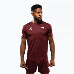 Obrázek produktu Pánské tréninkové tričko Venum X Ares 2.0 Dry Tech burgundy vínová
