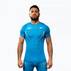 Obrázek produktu Pánské tréninkové tričko Venum X WOW FC Rashguards pacific blue