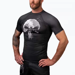 Obrázek produktu Pánské tričko Hayabusa Marvel The Punisher Rashguard Shortsleeve black