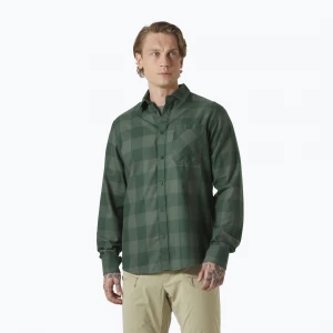 Obrázek produktu Pánské tričko Helly Hansen Aker Flannel LS jungle green buffalo plaid