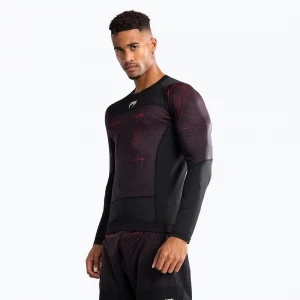 Obrázek produktu Pánské tričko longsleeve rashguard Venum G-Fit Air Men'S Long Sleeve Rashguard deep black / fire red