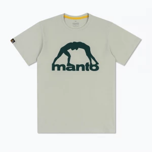 Obrázek produktu Pánské tričko MANTO Vibe 25 light grey / dark green