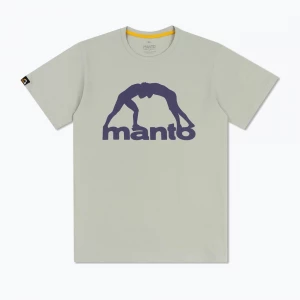 Obrázek produktu Pánské tričko MANTO Vibe 25 light grey / dark purple