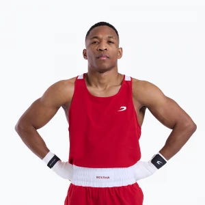 Obrázek produktu Pánské tričko na lezení Boxraw Stevenson V2 Tank red / white