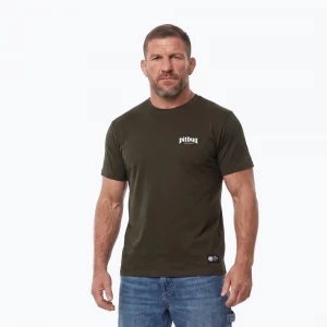 Obrázek produktu Pánské tričko na lezení Pitbull O'Side Small dark green
