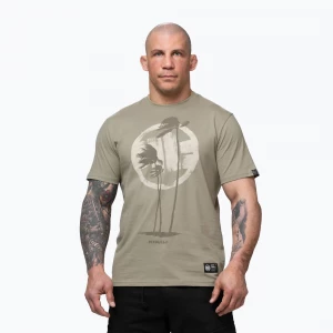 Obrázek produktu Pánské tričko na lezení Pitbull Palms light grey harbour