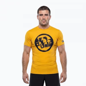 Obrázek produktu Pánské tričko na lezení Pitbull Palms mesh yellow logo