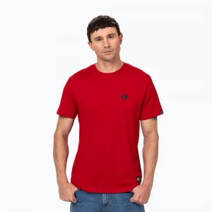 Obrázek produktu Pánské tričko na lezení Pitbull Small Logo red