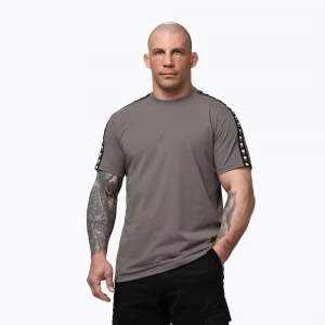 Obrázek produktu Pánské tričko na lezení Pitbull Tape Nugget taupe Hnědá
