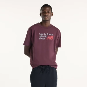 Obrázek produktu Pánské tričko New Balance MT51900YLR – bordó