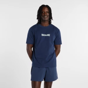 Obrázek produktu Pánské tričko New Balance MT61B2STNNY – tmavomodrá