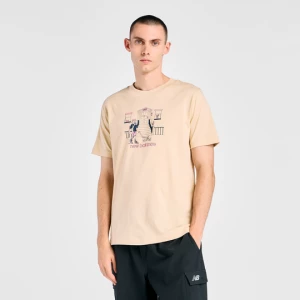 Obrázek produktu Pánské tričko New Balance MT61Y0XJABC – béžové