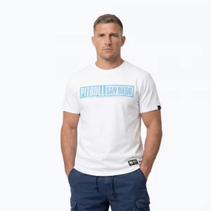Obrázek produktu Pánské tričko Pitbull Eighty Nine Dog bílá / světle modrá