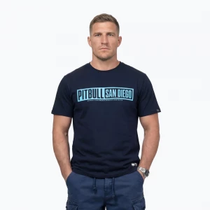 Obrázek produktu Pánské tričko Pitbull Eighty Nine Dog dark navy Námořnická modř