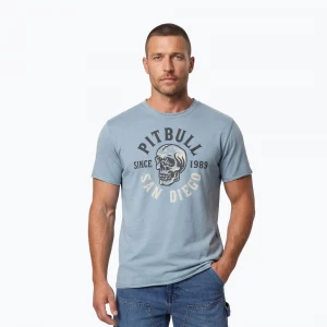 Obrázek produktu Pánské tričko Pitbull Shkull Logo blue