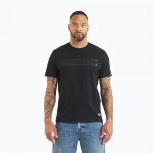 Obrázek produktu Pánské tričko Pitbull West Coast T-S All Black Hilltop black