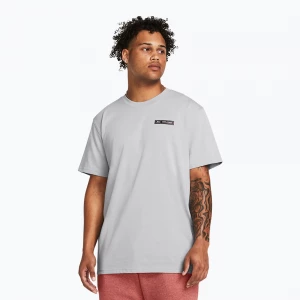 Obrázek produktu Pánské tričko Under Armour HW Armour Label mod gray medium heather / black šedá
