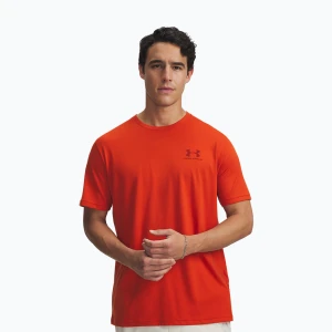 Obrázek produktu Pánské tričko Under Armour Sportstyle Left Chest surplus orange / cinna red