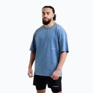 Obrázek produktu Pánské triko BOXRAW Sparring Club Oversized washed baby blue