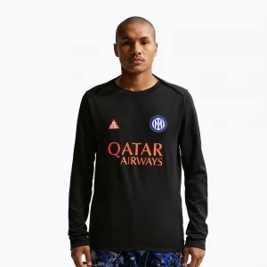 Obrázek produktu Pánský fotbalový dres Longsleeve Nike Inter Milan Academy Pro Warm SE black / safety orange