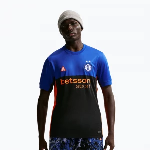 Obrázek produktu Pánský fotbalový dres Nike Inter Milan Stadium SE hyper blue / black / safety orange