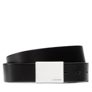 Obrázek produktu Pánský pásek Calvin Klein Formal Plaque Belt 3.5cm K50K504309 Černá
