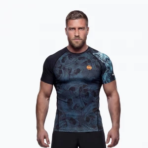 Obrázek produktu Pánský rashguard Pitbull Guardian Angel Rashguard black Modrá