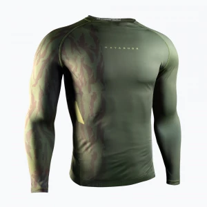 Obrázek produktu Pánský rashguard s dlouhým rukávem Hayabusa Apex Rash Guard green