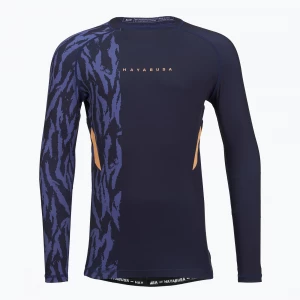 Obrázek produktu Pánský rashguard s dlouhým rukávem Hayabusa Apex Rash Guard navy / orange Námořnická modř