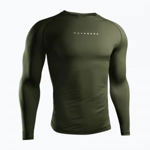 Obrázek produktu Pánský rashguard s dlouhým rukávem Hayabusa Core Rash Guard green
