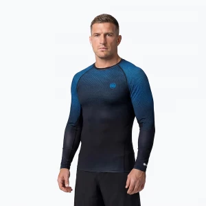 Obrázek produktu Pánský rashguard s dlouhým rukávem Pitbull Belt Rashguard blue