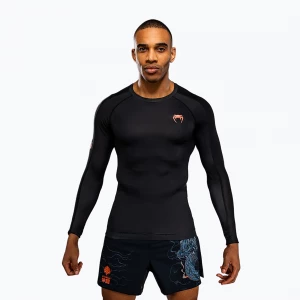 Obrázek produktu Pánský rashguard s dlouhým rukávem Venum Thunder Dragon černá / šedá / měděná