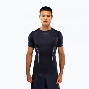 Obrázek produktu Pánský rashguard Venum G-Core Rashguard SS navy blue / white Námořnická modř