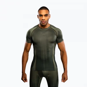 Obrázek produktu Pánský rashguard Venum Stealth Rashguard khaki / tmavě zelená