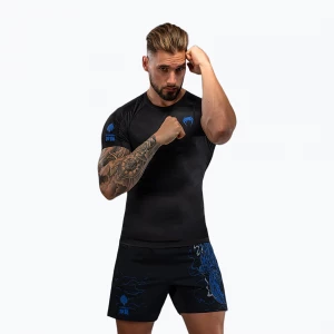 Obrázek produktu Pánský rashguard Venum Thunder Dragon černá / královská modrá
