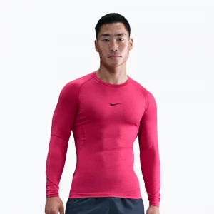 Obrázek produktu Pánský tréninkové tričko Longsleeve Nike Pro Dri-Fit Tight Fitness rush pink / black
