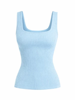 Obrázek produktu PANTHEROAR Top 'Caro Neck Sleeveless Top' světlemodrá