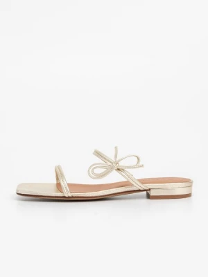 Obrázek produktu Pantofle CLAUDIE PIERLOT zlatá barva