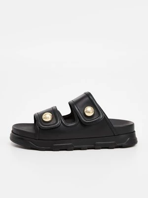 Obrázek produktu Pantofle Furla skvrnitě antracitová